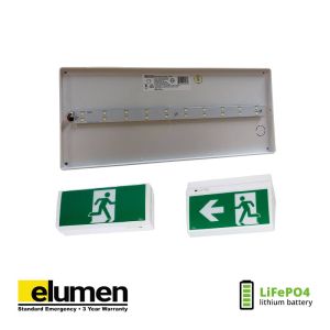 Wide Body Led Exit light (diffusers not included)