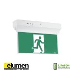 Blade LED exit light